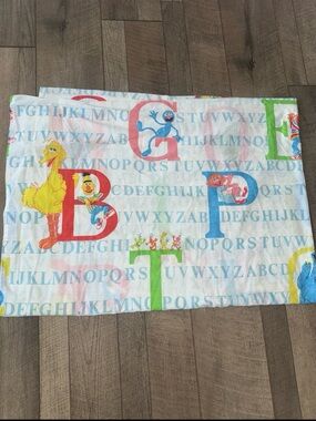 Vintage Sesame Street ABC Sheet